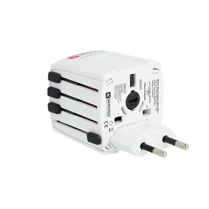 Afbeelding vergroten S-KROSS wereldreisstekker MUV micro 102319