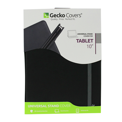 Afbeelding vergroten Gecko Universele tablet hoes 10” zwart