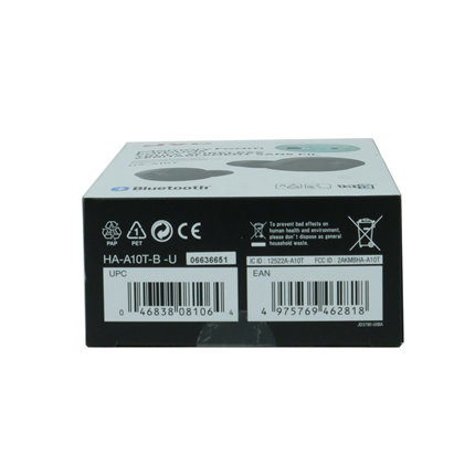 Afbeelding vergroten JVC draadloze hoofdtelefoon inner-ear HA-A10T zwart