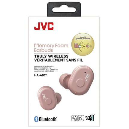 Afbeelding vergroten JVC draadloze hoofdtelefoon inner-ear HA-A10T roze