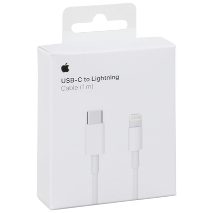 Afbeelding vergroten Apple adapterkabel USB-C(M)-lightning(M) 1,0m MQGJ2