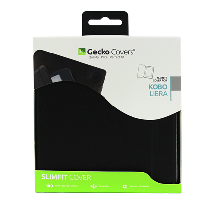 Afbeelding vergroten Gecko Kobo Bookcase Libra H2O Slimfit Zwart