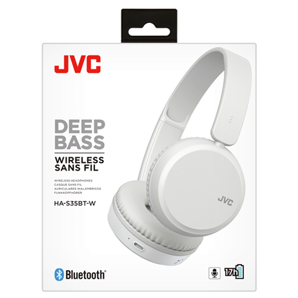 Afbeelding vergroten JVC draadloze hoofdtelefoon HA-S35BT-W