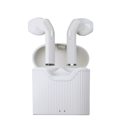Afbeelding vergroten draadloze hoofdtelefoon inner-ear wit + mic
