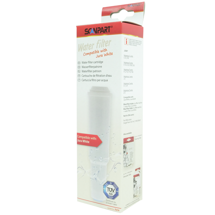 Afbeelding vergroten Scanpart waterfilterpatroon steekbaar Claris White