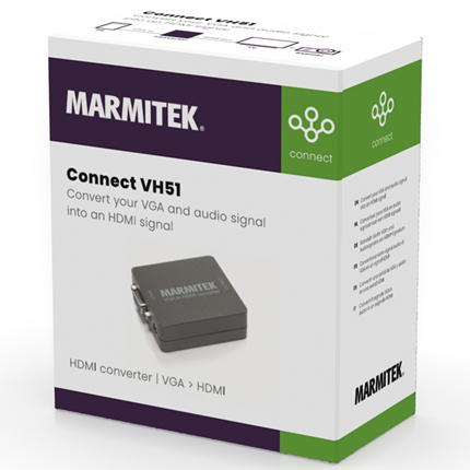 Afbeelding vergroten Marmitek VGA naar HDMI Converter
