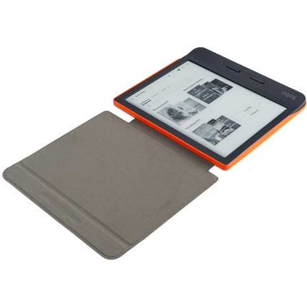 Afbeelding vergroten Gecko Kobo Libra H2O slimfit cover Grijs-Oranje
