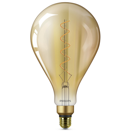 Afbeelding vergroten Philips Grote Peer E27 Flame 5W 300 Lm