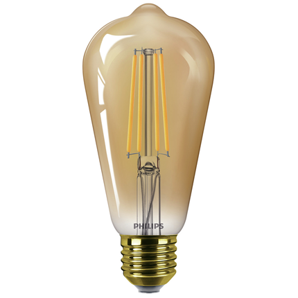 Afbeelding vergroten Philips LED Lamp E27 7,2W Dimbaar