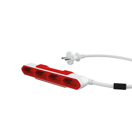 Afbeelding vergroten Powerbar Tafelcontactdoos 4 stekkers