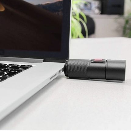 Afbeelding vergroten Ansmann LED Zaklamp 300Lm USB