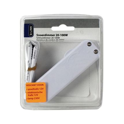 Afbeelding vergroten Scanpart Snoerdimmer 20-100W