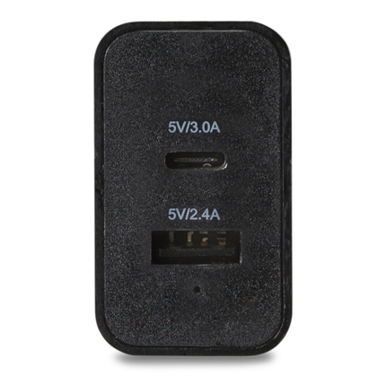 Afbeelding vergroten Mobilize USB Thuislader 1x USB-C 1x USB 2.0
