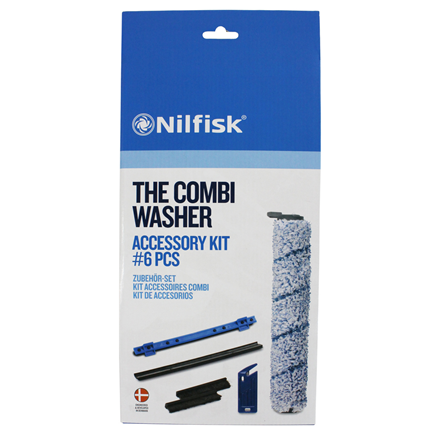 Afbeelding vergroten Nilfisk 6-delige Combi Washer accessoires vervangingsset
