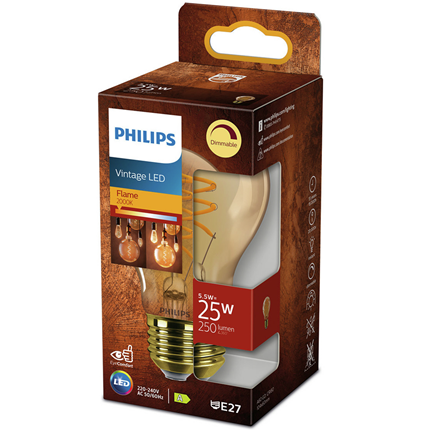 Afbeelding vergroten Philips LED Lamp E27 5,5W