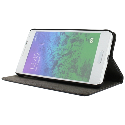 Afbeelding vergroten Mobilize Book Standcase Leder Samsung Alpha