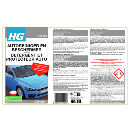Afbeelding vergroten HG Wax shampoo voor de auto