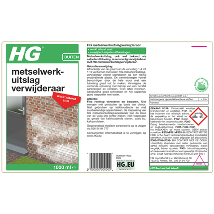 Afbeelding vergroten HG Metselwerkuitslag verwijderaar