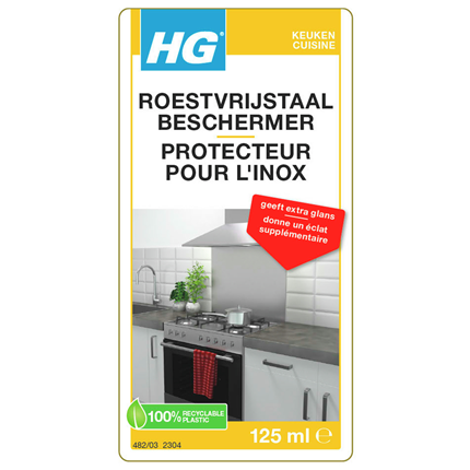 Afbeelding vergroten HG Roestvrijstaal snel glans