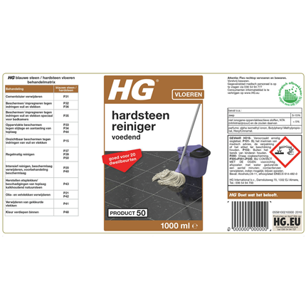 Afbeelding vergroten HG Reiniger Voedend Hardsteen