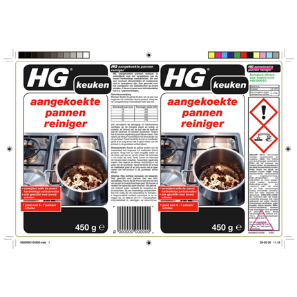 Afbeelding vergroten HG Aangekoekte Pannenreiniger
