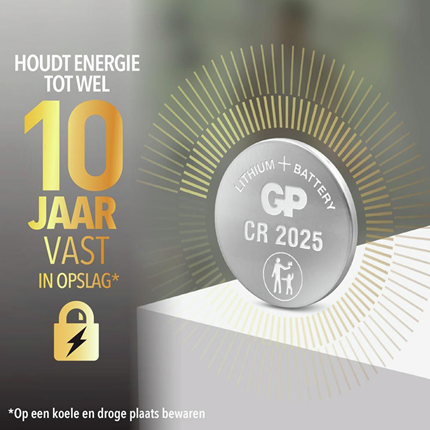 Afbeelding vergroten GP BATTERIES knoopcel lithium A2 0602025C2