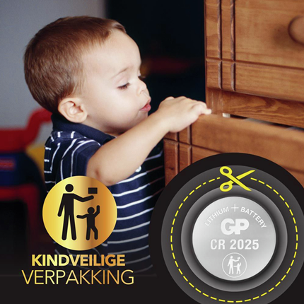 Afbeelding vergroten GP BATTERIES knoopcel lithium A2 0602025C2