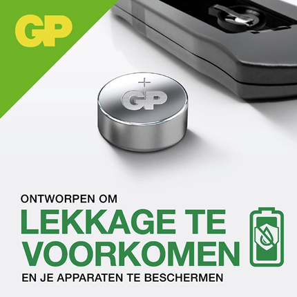 Afbeelding vergroten GP LR44 Knoopcel Alkaline Batterij