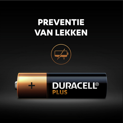 Afbeelding vergroten Duracell Alkaline Plus AA 4 Stuks