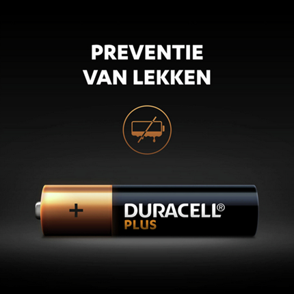 Afbeelding vergroten Duracell Alkaline Plus AAA 4 Stuks