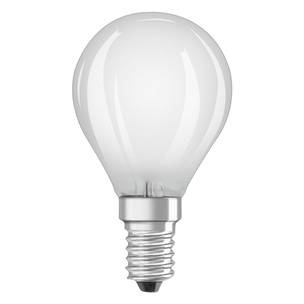 Afbeelding vergroten Osram ledlamp E14 4W 470Lm Classic P mat