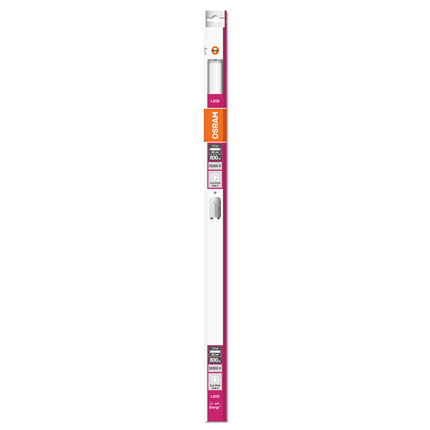Afbeelding vergroten Osram ledlamp G13 7,3W 800Lm Substitube 4000K mat