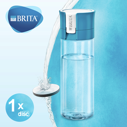 Afbeelding vergroten Brita waterfilterfles fill&go Vital blauw
