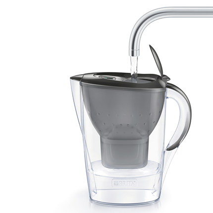 Afbeelding vergroten Brita waterfilterkan Marella Cool grijs Maxtra 2,4L