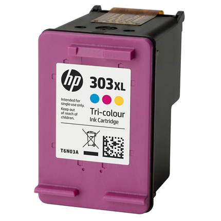 Afbeelding vergroten HP 303 XL Tricolor 10ml ± 415 pagina's