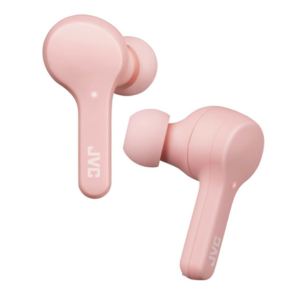 Afbeelding vergroten JVC Inner-Ear hoofdtelefoon HA-A7T Roze Bluetooth met oplaadcase