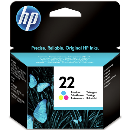 Afbeelding vergroten HP 22 Tricolor