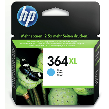 Afbeelding vergroten HP 364XL Cyan