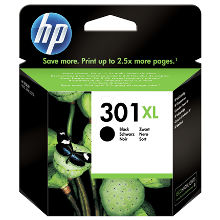 Afbeelding vergroten HP 301XL Black