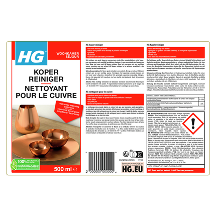 Afbeelding vergroten HG Koper Glans Shampoo