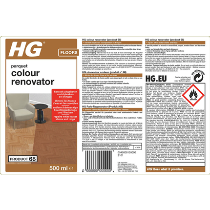 Afbeelding vergroten HG Parket colour renovator (HG product 68)
