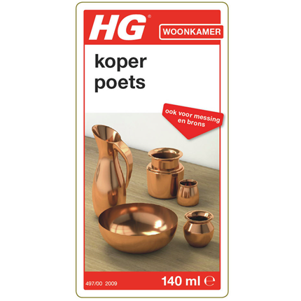 Afbeelding vergroten HG Koper glans polish