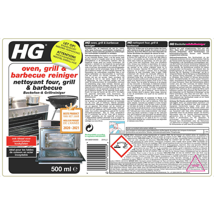 Afbeelding vergroten HG Oven, Grill & Barbecue Reiniger