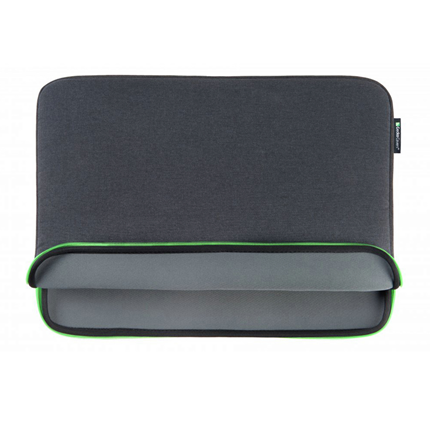 Afbeelding vergroten Gecko Laptop Sleeve Universeel Donker grijs 15 inch