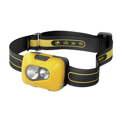 Afbeelding vergroten GP Discovery Hoofdlamp 110 Lumen