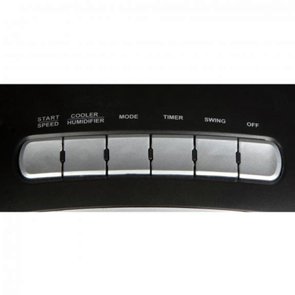 Afbeelding vergroten Domo aircooler ventilator DO152A met timer en afstandsbediening