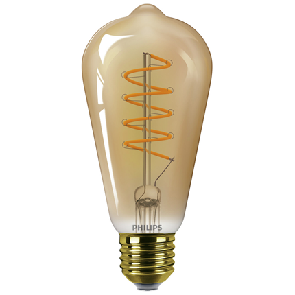 Afbeelding vergroten Philips Led Lamp E27 5,5 W 250 Lumen Vinage Edison