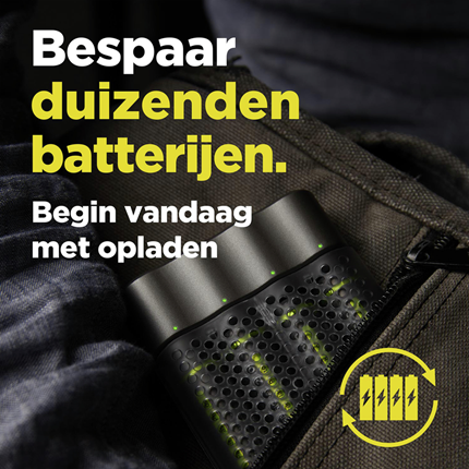Afbeelding vergroten GP Recyko Pro Batterijlader USB P461 inc 4x AA 2000 mAh Pro