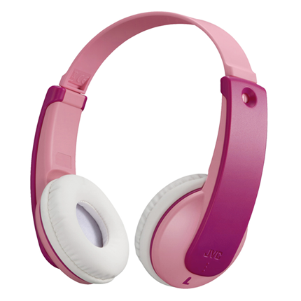 Afbeelding vergroten JVC Draadloze Hoofdtelefoon over-ear Kids Roze HA-KD10W-P-E