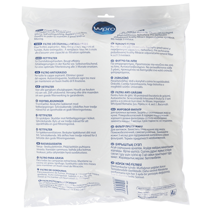 Afbeelding vergroten Whirlpool universeel ffilter in mousse 47 x 97 cm UGF016